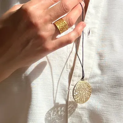 Bijoux - PENDENTIF JARDIN SECRET - COLLECTION ARKEOS - KARAWAN AUTHENTIC