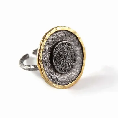 Bijoux - BAGUE "NUIT DES TEMPS" - COLLECTION ARKEOS - KARAWAN AUTHENTIC