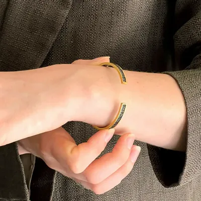 Bracelets - ADJUSTABLE BRACELET “NIGHT OF THE TIMES” - ARKEOS COLLECTION - KARAWAN AUTHENTIC