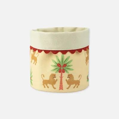 Tissus - « Royal Lion » – L’esprit du royaume doré de Palerme - ELENA SCARLATA STUDIO