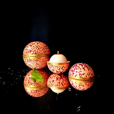 Gifts - Globe Candle\" Bollywood Orange Blossom - PONPON CURIOSITAS