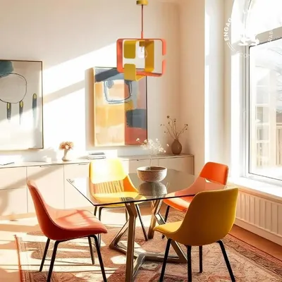 Objets design - Lampe Suspension Bicolore - BO X - BOETHIC - DECORATION ENGAGEE