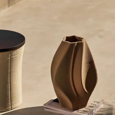 Vases - Vase 'FLAME' - Decorative ceramic vase printed in 3D - KERAMIK