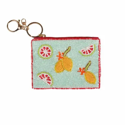 Bags and totes - Lemon Coin Pouch - NAMJOSH