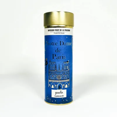 Gifts - Notre Dame de Paris bottle - Organic passion fruit infusion - GAUCLIN