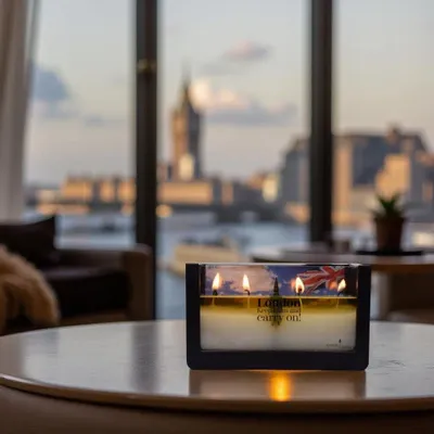 Decorative objects - Scented Candle, London Getaway - Travel Memories - Vegan Wax - BOUGIES CANDLEARTH