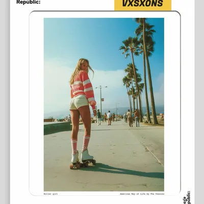 Poster - AWOL by THE VISIONS - IMAGE REPUBLIC :