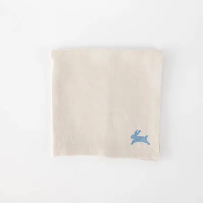 Table linen - Easter Beige Linen Napkins (Set of 2) - OURY HOME