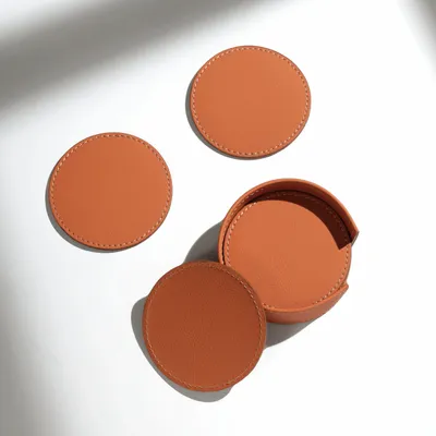 Table linen - Coaster Set of 6 - Terracotta - ATELIER 99