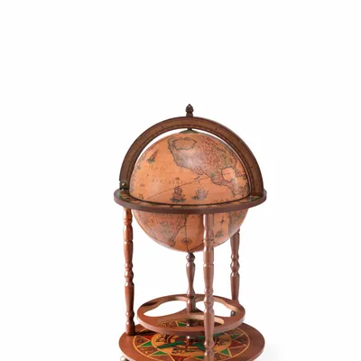 Restaurant trolleys - Zoffoli Bar Globe Giunone d.40cm - ZOFFOLI MAPPAMONDI