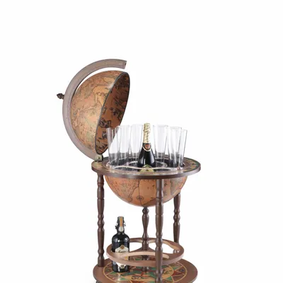 Restaurant trolleys - Bar globe Giunone diameter 40cm - ZOFFOLI MAPPAMONDI