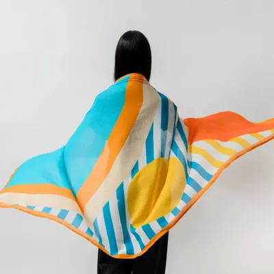 Foulards et écharpes - Abstract Rhapsody Scarf - KORES ACCESSORIES