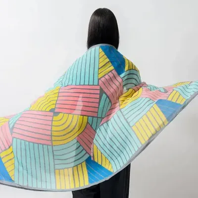 Foulards et écharpes - Chromatic Orbit Scarf - KORES ACCESSORIES