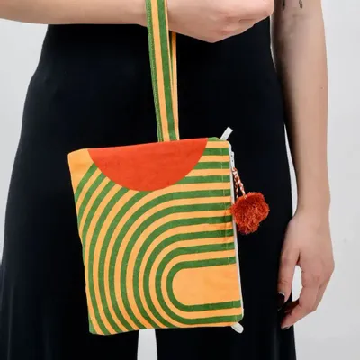 Bags and totes - Circlescape Pouch Bag - KORES ACCESSORIES