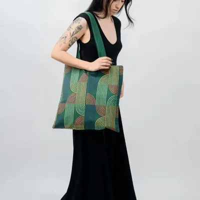 Bags and totes - Etheral motion B Tote Bag - KORES ACCESSORIES