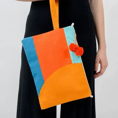 Bags and totes - Visual Chord Wristlet Bag - KORES ACCESSORIES