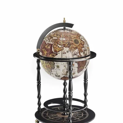 Chariots pour restaurants - Zoffoli Bar Globe Vulcano d.42cm - ZOFFOLI MAPPAMONDI