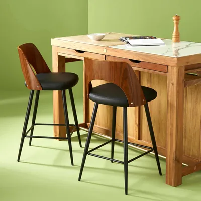 Chairs - Counter chair Austin - SIGNATURE MOBILIER ET DÉCORATION