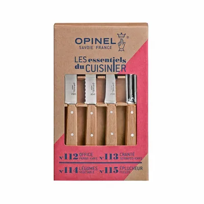 Kitchen utensils - Les Essentiels du Cuisinier small kitchen knives - OPINEL