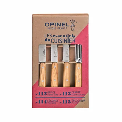 Kitchen utensils - Les Essentiels du Cuisinier small kitchen knives - OPINEL