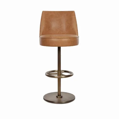 Tabourets pour collectivités - Bono Leather Stool | Tabouret - CREARTE COLLECTIONS