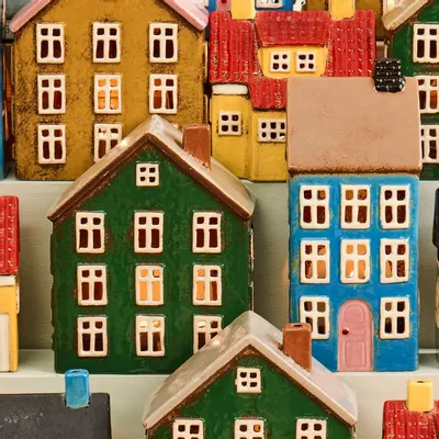 Table lamps - Nyhavn Tealight House - IB LAURSEN