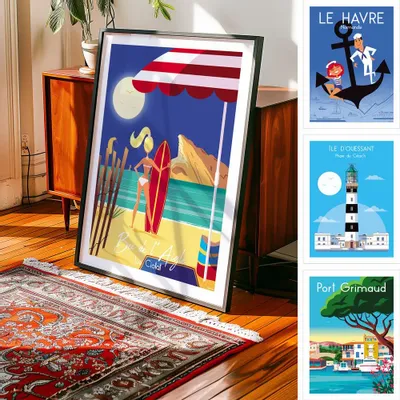 Affiches - Collection Raphaël Delerue - BLUE SHAKER