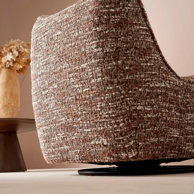 Fauteuils - FAUTEUIL PIVOTANT LUKE - SIGNATURE MOBILIER ET DÉCORATION