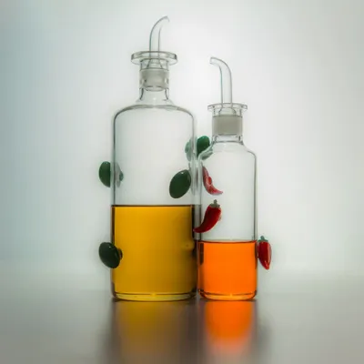 Verres - The Olive Bottle - MAISON BALZAC
