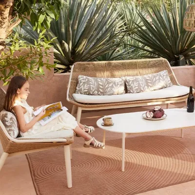 Canapés de jardin - Salon Nina - EMPREINTE DU TEMPS