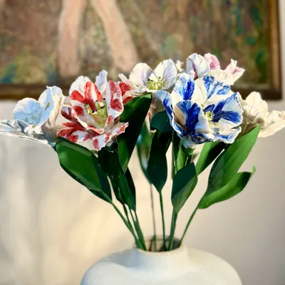 Ceramic - Parrot Tulip - FLEURIR L AVENIR