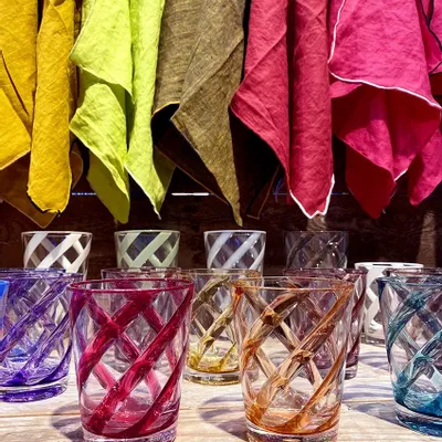 Cuisines de jardin - 24 Sets de 6 Verres en méthacrylate (144 pièces) - FIORIRA UN GIARDINO SRL