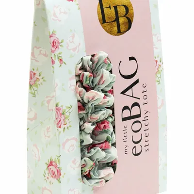 Bags and totes - Eco Bag - Duck Egg Blue & Pink - MY LITTLE ECO BAG