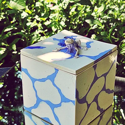 Objets de décoration - Bougie Caméléon - PONPON CURIOSITAS