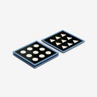 Accessoires thé et café - Dessous de verre géométrique – Série Cercle, Carré & Triangle - ISUWA