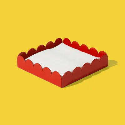 Ustensiles de cuisine - Porte-serviettes Wave – Bords ondulés et couleurs vives - ISUWA