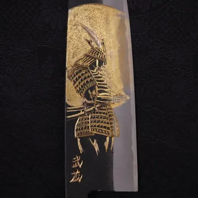 Couteaux - Couteau Chōkin: Une Lame forgée avec de l'or - MUSASHI JAPAN