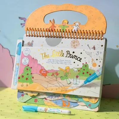 Loisirs créatifs pour enfant - THE LITTLE PRINCE MAGIC WATER PAINTING - ULYSSE COULEURS D'ENFANCE