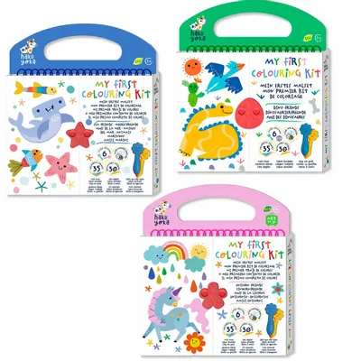 Loisirs créatifs pour enfant - MY FIRST COLOURING KIT - ULYSSE COULEURS D'ENFANCE