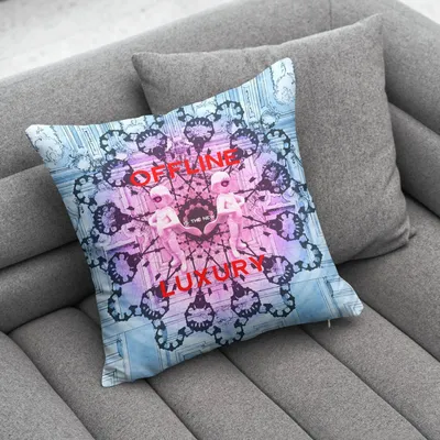 Fabric cushions - KID CUSHION - LOVE BY MILSHTEIN