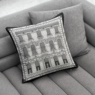 Fabric cushions - CLASSY CUSHION - LOVE BY MILSHTEIN