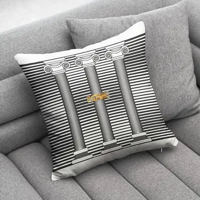 Fabric cushions - COL COL MID B/G CUSHION - LOVE BY MILSHTEIN