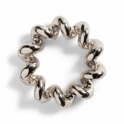 Maniques - Sous-plat Twister argenté - &KLEVERING