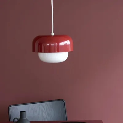 Hanging lights - Haipot pendant dark red - DYBERG LARSEN