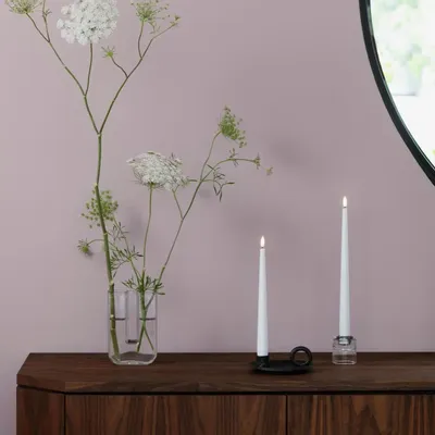 Éclairage LED - Basic Colours Taper Candles - MOODS & MORE