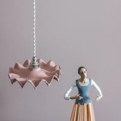 Suspensions - Alvor suspension en porcelaine - LUZ EDITIONS