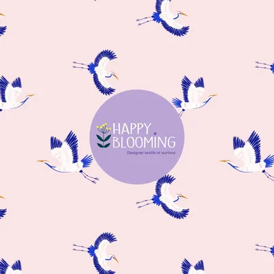 Linge de lit - Motifs exclusifs - all over ou placés - HAPPY BLOOMING