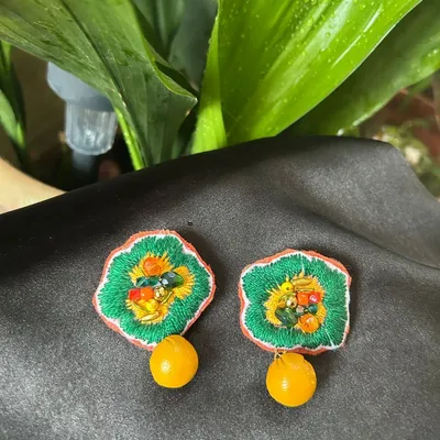 Bijoux - Boucles d'oreilles Fleur - FIL MAIN