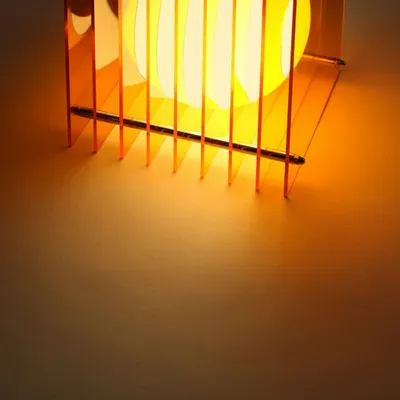 Design objects - Lớp small square in orange acrylic CE - BA¿NG