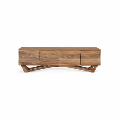 Meubles TV - Meuble TV fabriqué à la main en bois d'acacia 170cm - GINER Y COLOMER